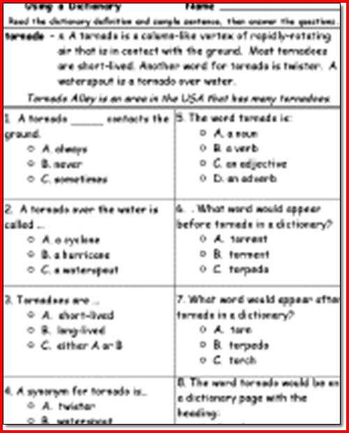 Free 4th Grade Reading Comprehension Worksheets Also 3rd Grade Reading Prehension Printable Worksheets for All