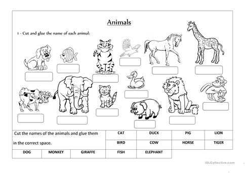 Free Animal Classification Worksheets Along with Animals Label and Classify Worksheet Free Esl Printable Worksheets
