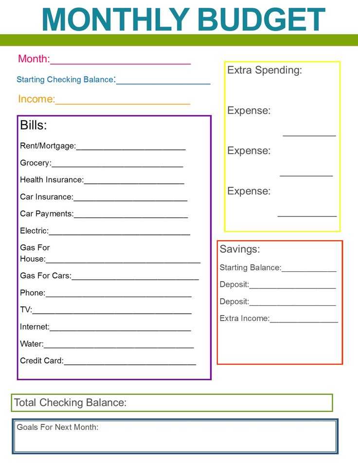 Free Budget Worksheet or 10 Best Writing Planners Images On Pinterest