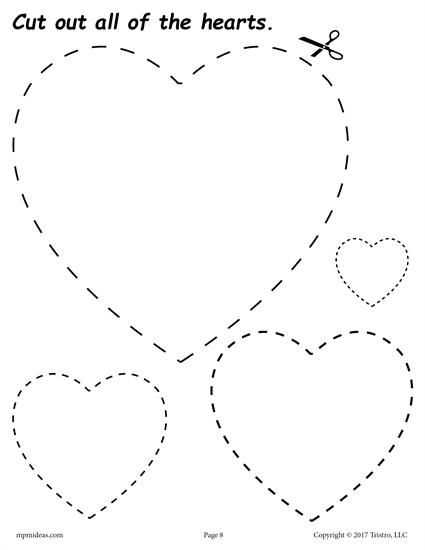 Free Cutting Worksheets with 12 Printable Shapes Cutting Worksheets