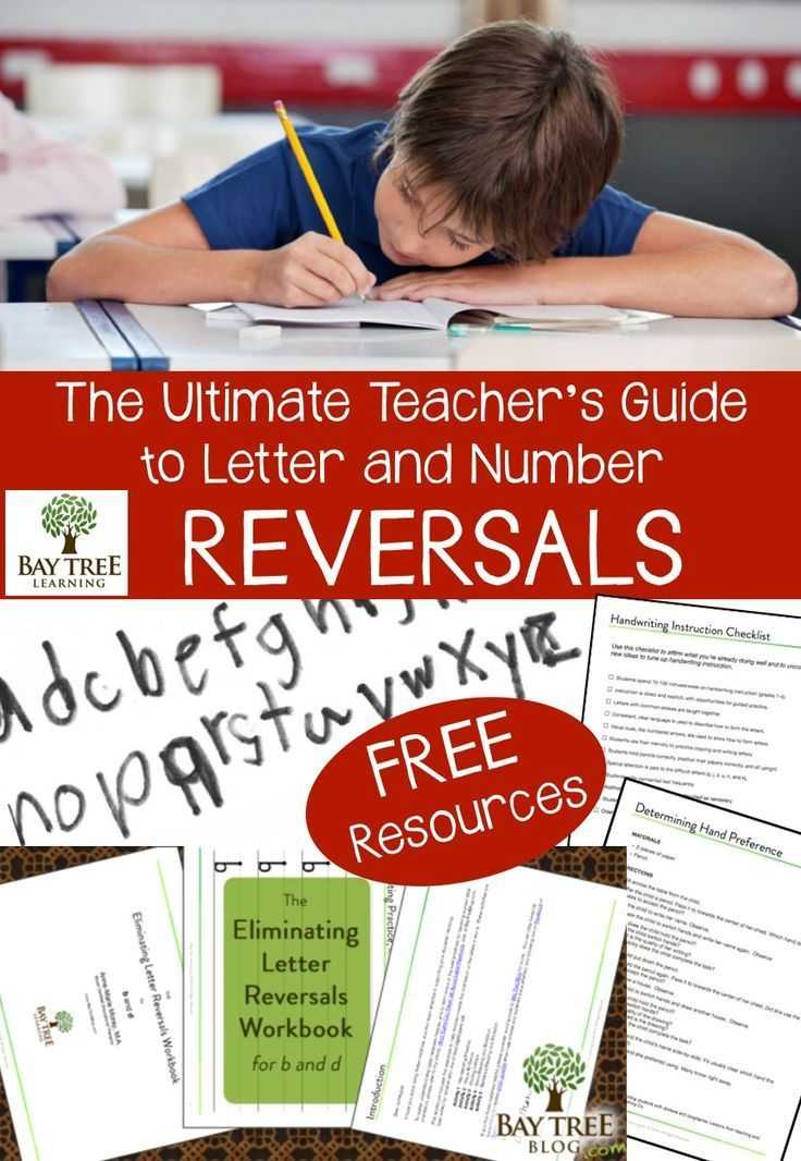Free Dyslexia Worksheets Along with the Ultimate Teacher S Guide to Letter and Number Reversals