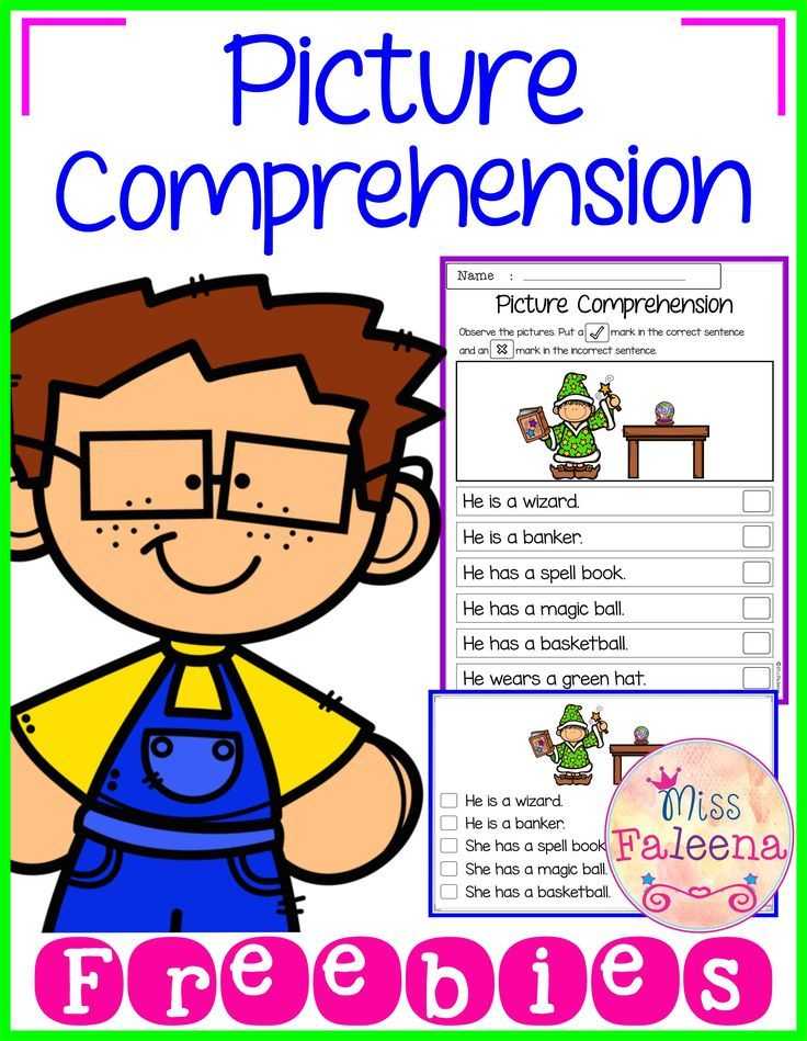 Free Dyslexia Worksheets as Well as Free Picture Prehension Cards and Worksheets there are 4 Cards