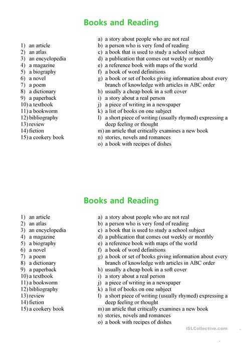 Free Esl Worksheets for Adults with Types Od Books Worksheet Free Esl Printable Worksheets Made by