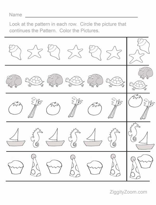 Free Preschool Worksheets to Print with Home
