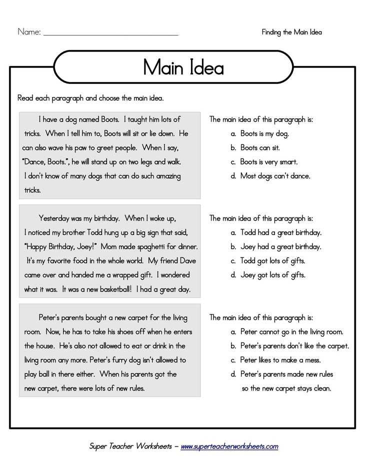 Free Printable Main Idea Worksheets with 11 Best Main Idea and Details Images On Pinterest