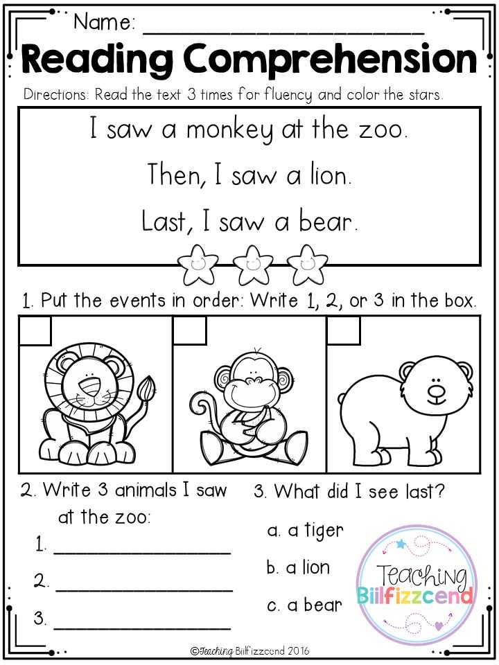 Free Printable Reading Comprehension Worksheets for Kindergarten with 210 Best Cr Prehension Images On Pinterest