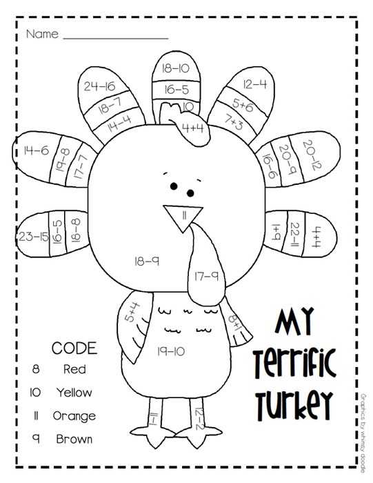 Free Printable Thanksgiving Math Worksheets for 3rd Grade Also Free Printable Thanksgiving Math Worksheets for Kindergarten