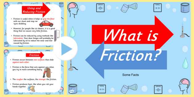 Friction and Gravity Lesson Quiz Worksheet Along with What is Friction Powerpoint Friction Resistance Friction and