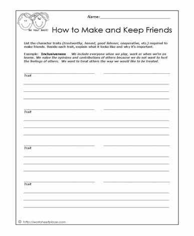 Friendship Worksheets for Middle School as Well as 16 Best Reading Strategies Images On Pinterest