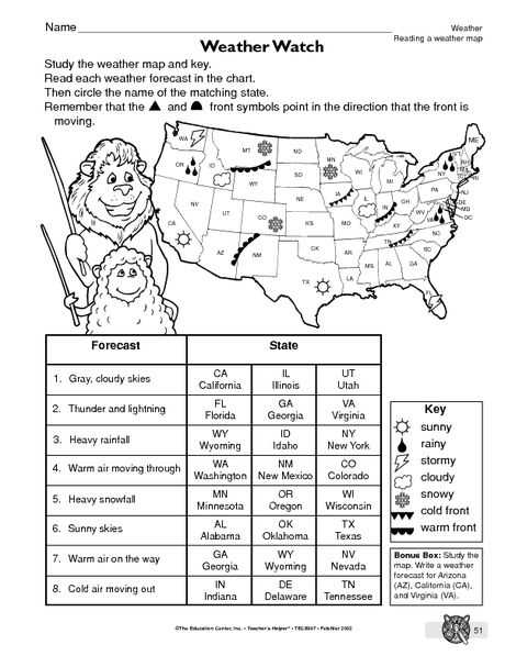 Fun Science Worksheets or 18 Best Science Weather Climate Images On Pinterest