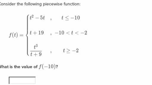 Functions Worksheet Domain Range and Function Notation Answers and Introduction to Piecewise Functions Algebra Video