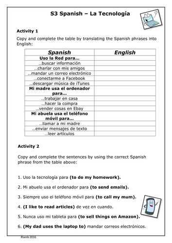 Future Tense Spanish Worksheet Also Healthy Living and Future Tense by Lydiadavies Teaching Resources