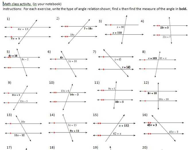 Geometry Parallel Lines and Transversals Worksheet Answers as Well as Geometry Parallel Lines and Transversals Worksheet Answers Fresh
