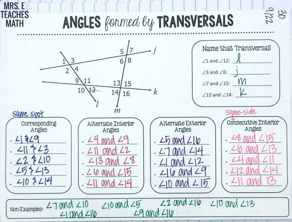 Geometry Parallel Lines and Transversals Worksheet Answers together with New Parallel Lines and Transversals Worksheet Lovely Worksheet