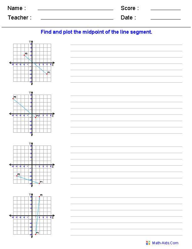 Geometry Segment and Angle Addition Worksheet Answer Key or Geometry Worksheets
