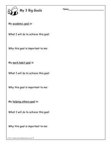 Goal Setting Worksheet for High School Students with 19 Best Goals Images On Pinterest