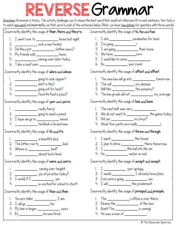 Grammar Review Worksheets Also 222 Best Grammar Images On Pinterest