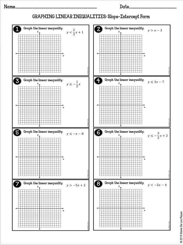 Graphing Linear Equations Worksheet with Answer Key with Graphing Linear Functions Worksheet Answers Best Algebra Archive