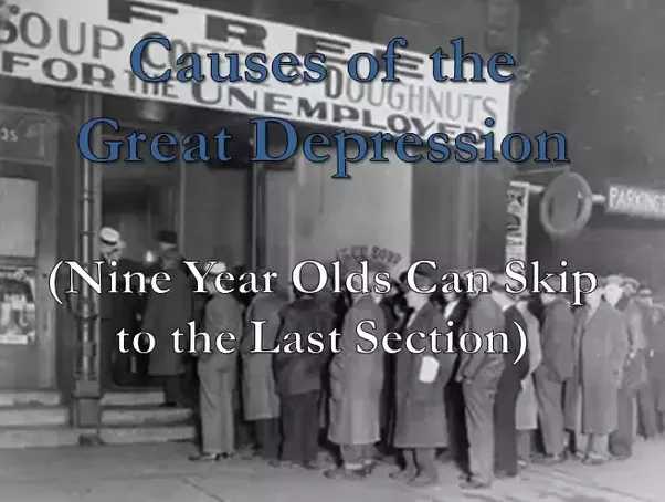 Great Depression Worksheets High School or What Caused the Great Depression Quora