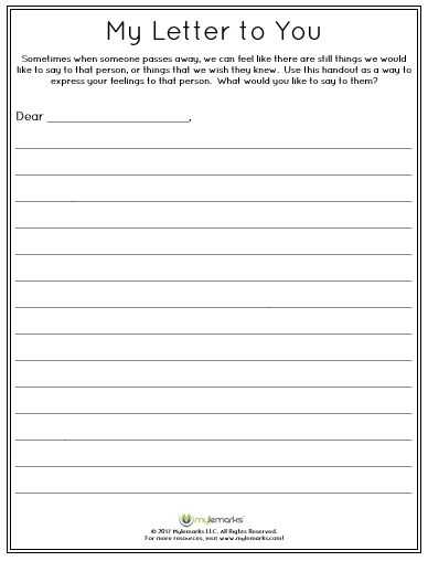 Grief and Loss Worksheets or 9 Best Grif Images On Pinterest