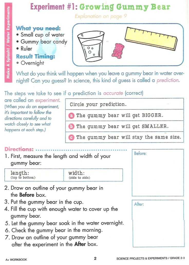 Gummy Bear Science Experiment Worksheet Also Gummy Bear Science Experiment Worksheet Google Search