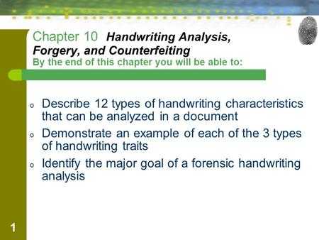 Handwriting Analysis forgery and Counterfeiting Worksheet or Graphology Handwriting Analysis Ppt Video Online