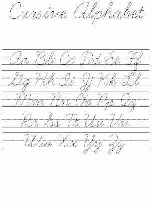 Handwriting Worksheets for Adults Pdf Along with Cursive Alphabet Practice Sheet …
