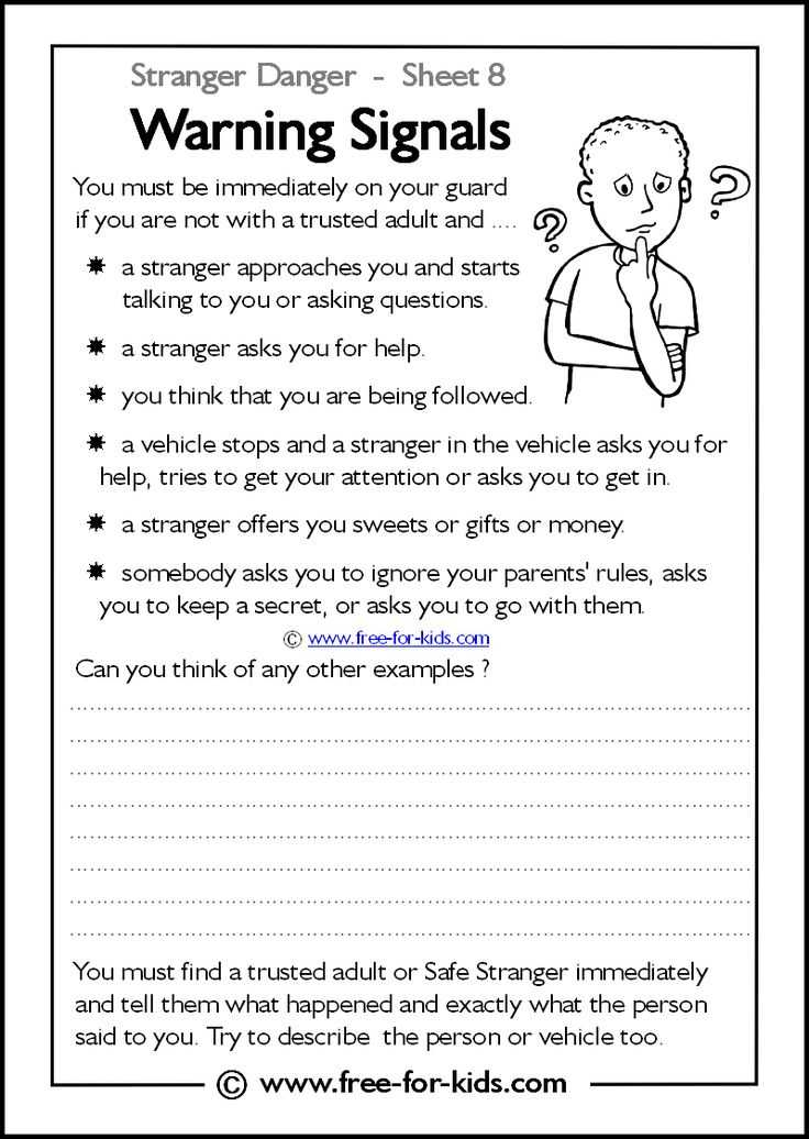 Health and Safety In the Workplace Worksheets as Well as 14 Best Stranger Danger Images On Pinterest