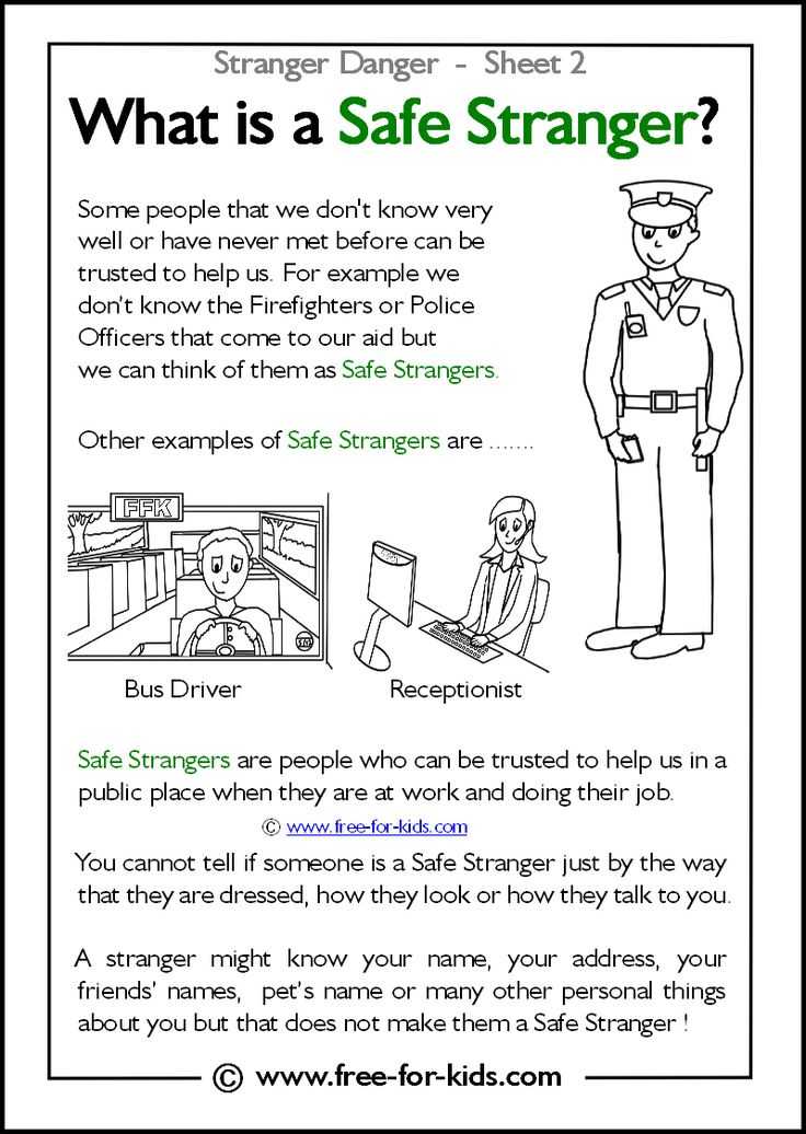 Health and Safety In the Workplace Worksheets as Well as 14 Best Stranger Danger Images On Pinterest