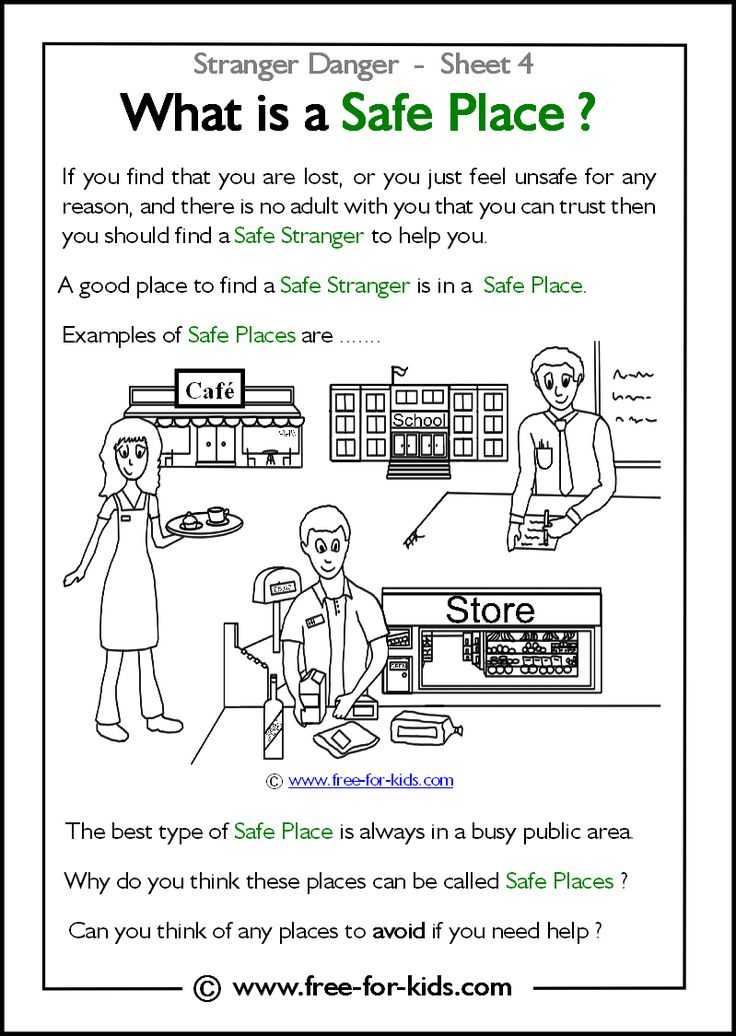 Health and Safety In the Workplace Worksheets together with 14 Best Stranger Danger Images On Pinterest