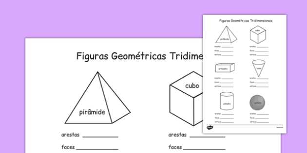 Health Triangle Worksheet with 3d Shape Properties Worksheets Portuguese Portuguese 3d