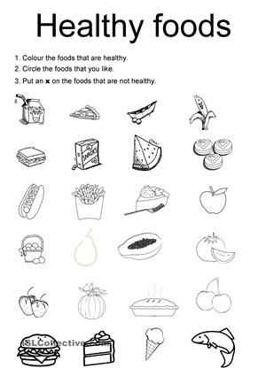 Healthy Food Worksheets Also 41 Free Esl Healthy Food Worksheets Nutrition