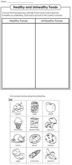 Healthy Food Worksheets or Food Pyramids for Preschoolers Preschool Fun Pinterest