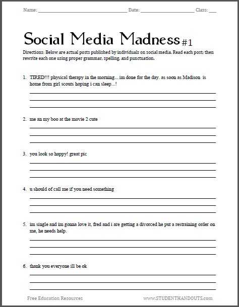 High School English Worksheets and 9127 Best Teachery Images On Pinterest