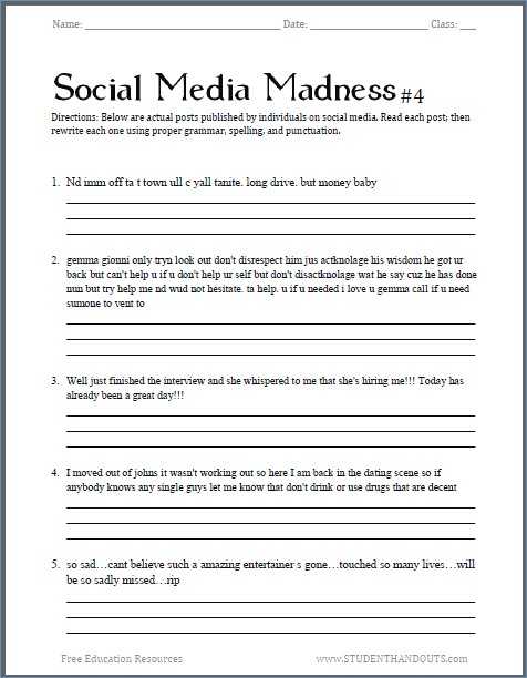 High School Health Worksheets together with Capitalization Rules Worksheets High School
