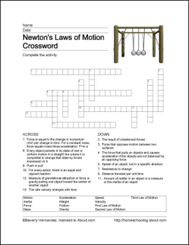 High School Physics Worksheets with Answers Pdf Along with Fun Ways to Learn About Newton S Laws Of Motion