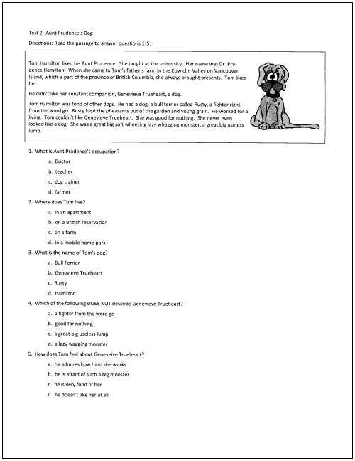 High School Reading Comprehension Worksheets Pdf Along with 6th Grade Reading Prehension Practice Test