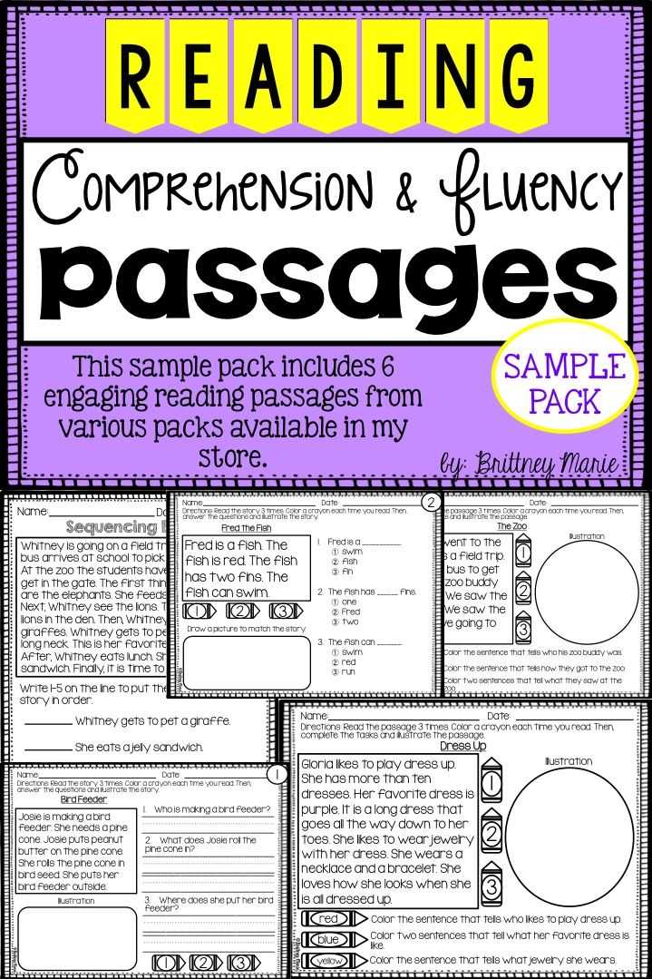 High School Reading Comprehension Worksheets Pdf Along with 8 Best Fluency Images On Pinterest