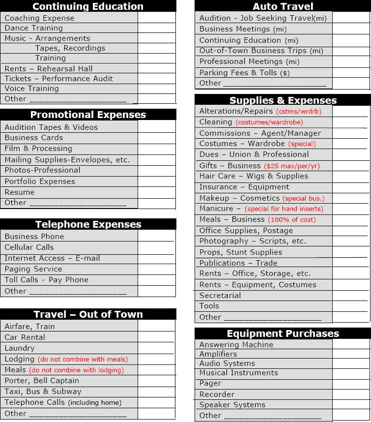 Home Office Deduction Worksheet Along with Tax Allowance Worksheet Worksheets for All