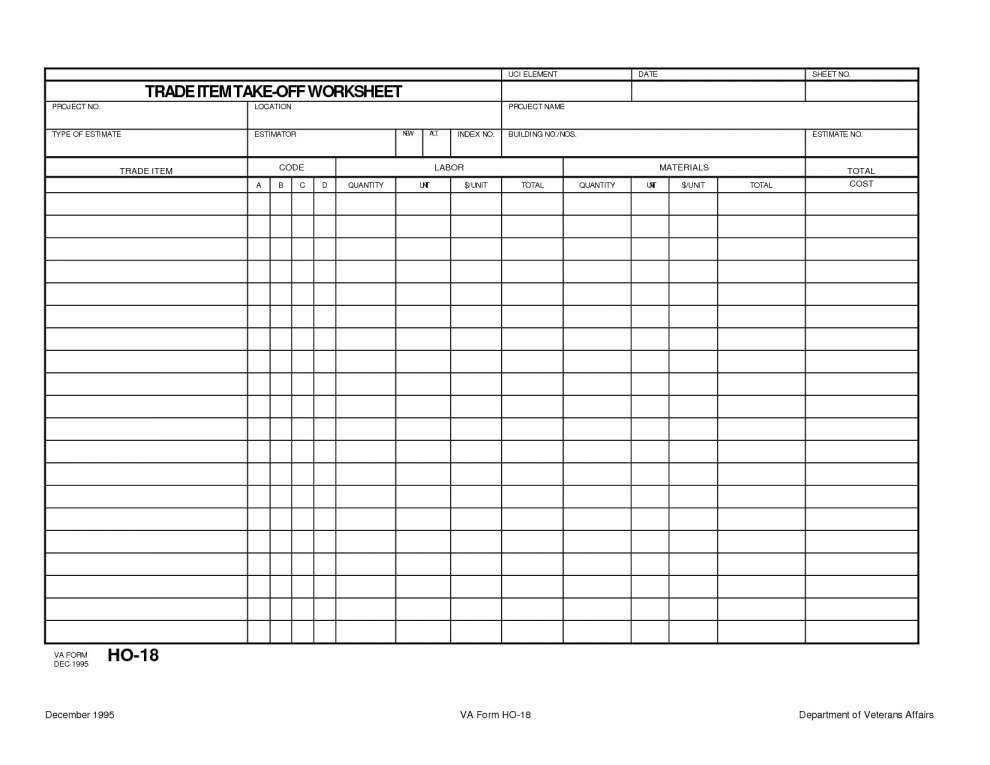 Home Replacement Cost Estimator Worksheet as Well as Building Cost Estimator Spreadsheet with Construction Punch List