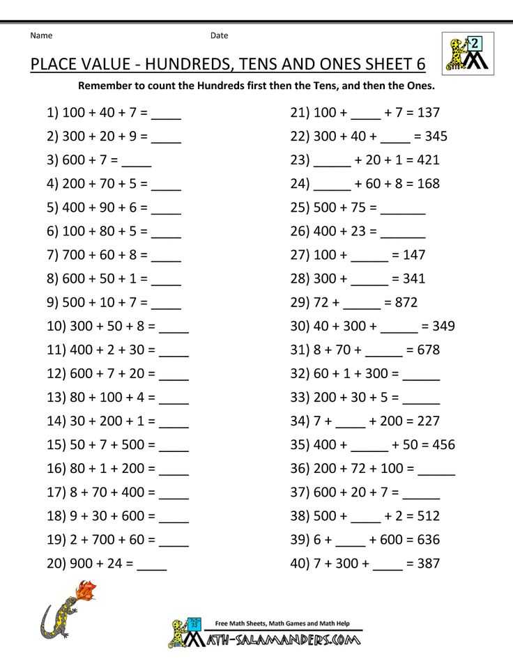 Hundreds Tens and Ones Worksheets Along with 20 Best School Images On Pinterest