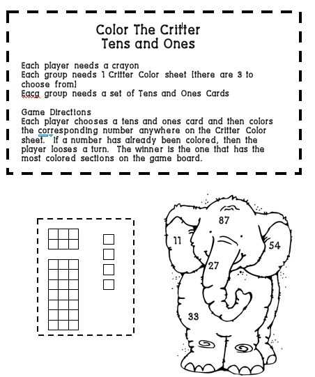 Hundreds Tens and Ones Worksheets and 123 Best Place Value Images On Pinterest