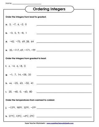 Integers Worksheet Grade 7 Pdf together with Integer Worksheets