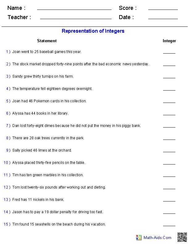 Integers Worksheets with Answers together with 128 Best Mathematics Images On Pinterest