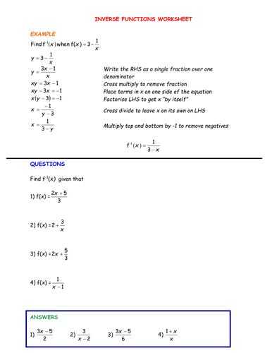 Introduction to Functions Worksheet or 63 Best Maths Functions Secondary School Images On Pinterest