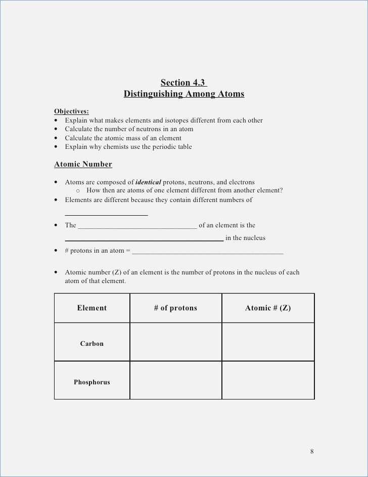 Isotopes Worksheet High School Chemistry or New atomic Structure Worksheet Answers Elegant 7th Grade Science