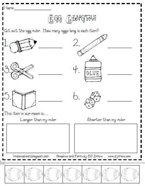 Kindergarten Measurement Worksheets together with Kindergarten is A Hoot Measurement Dj Inkers and Two Freebies