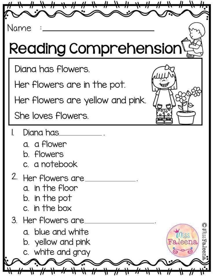 Kindergarten Reading Comprehension Worksheets and 2620 Best Reading Images On Pinterest