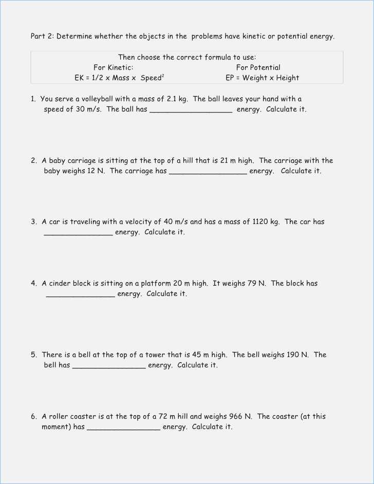 Kinetic and Potential Energy Problems Worksheet Answers together with 51 Inspirational Spelling Test Template Hi Res Wallpaper S 49