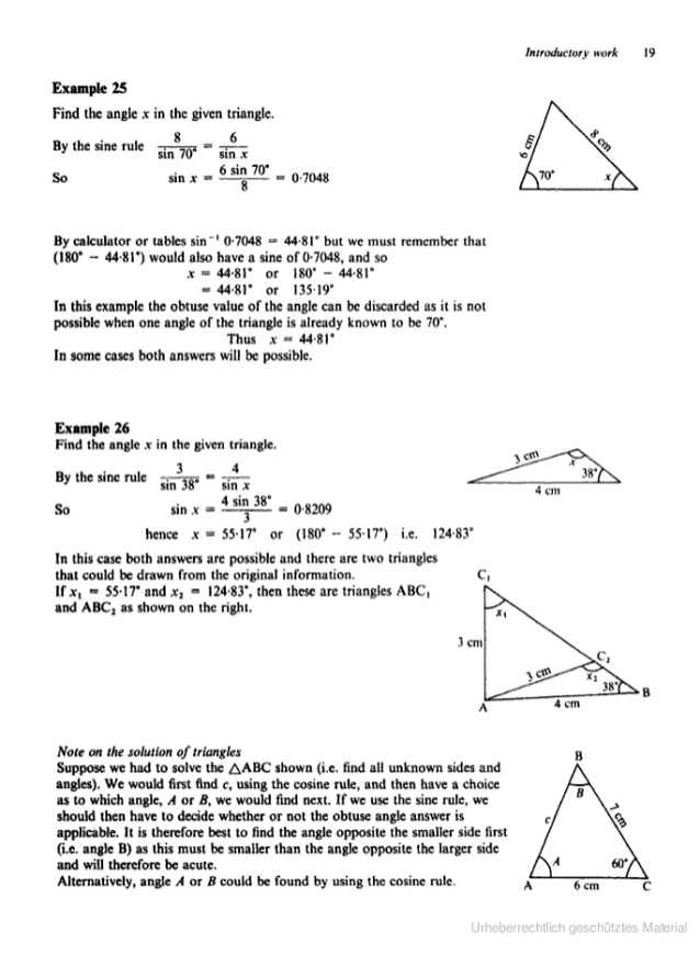 Law Of Sines Practice Worksheet Answers Along with Matemáticas Puras Understanding Pure Mathematics